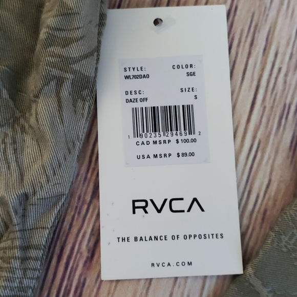 ❌SOLD🆕️RVCA Utility Jacket🆕️❌ - Picture 3 of 4